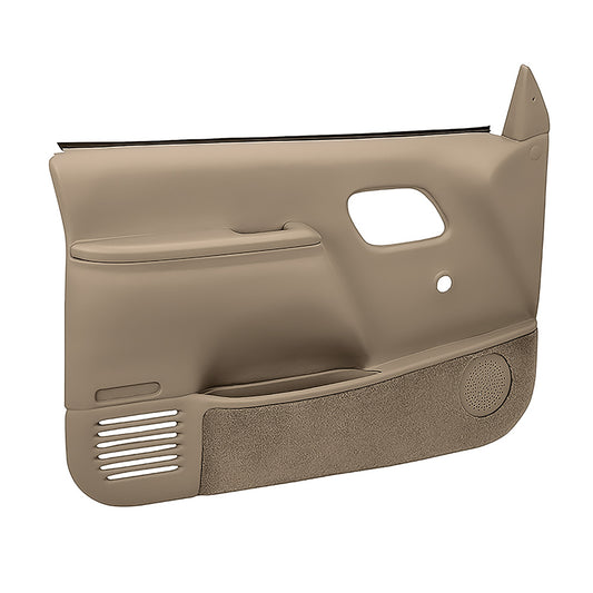 1995-99 Chevrolet/GMC Truck Molded ABS Door Panels - Manual Locks/Windows, Medium Brown (Pair) (WN185924)