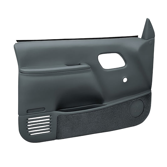 1995-99 Chevrolet/GMC Truck Molded ABS Door Panels - Manual Locks/Windows, Slate Gray (Pair) (WN185925)