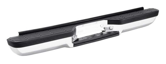 1988-2000 Chevy/GMC C/K GMT400 Fleetside Pickup Rear Step Bumper - With Brackets, Chrome