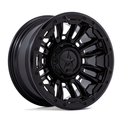 XD870 Bomber 20x10 -18 8x165.1 Matte Black w/ Gray Ring