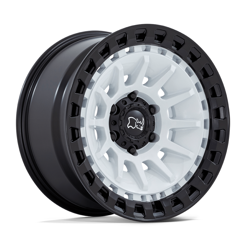 Black Rhino Barrage Gloss White w/ Matte Black
