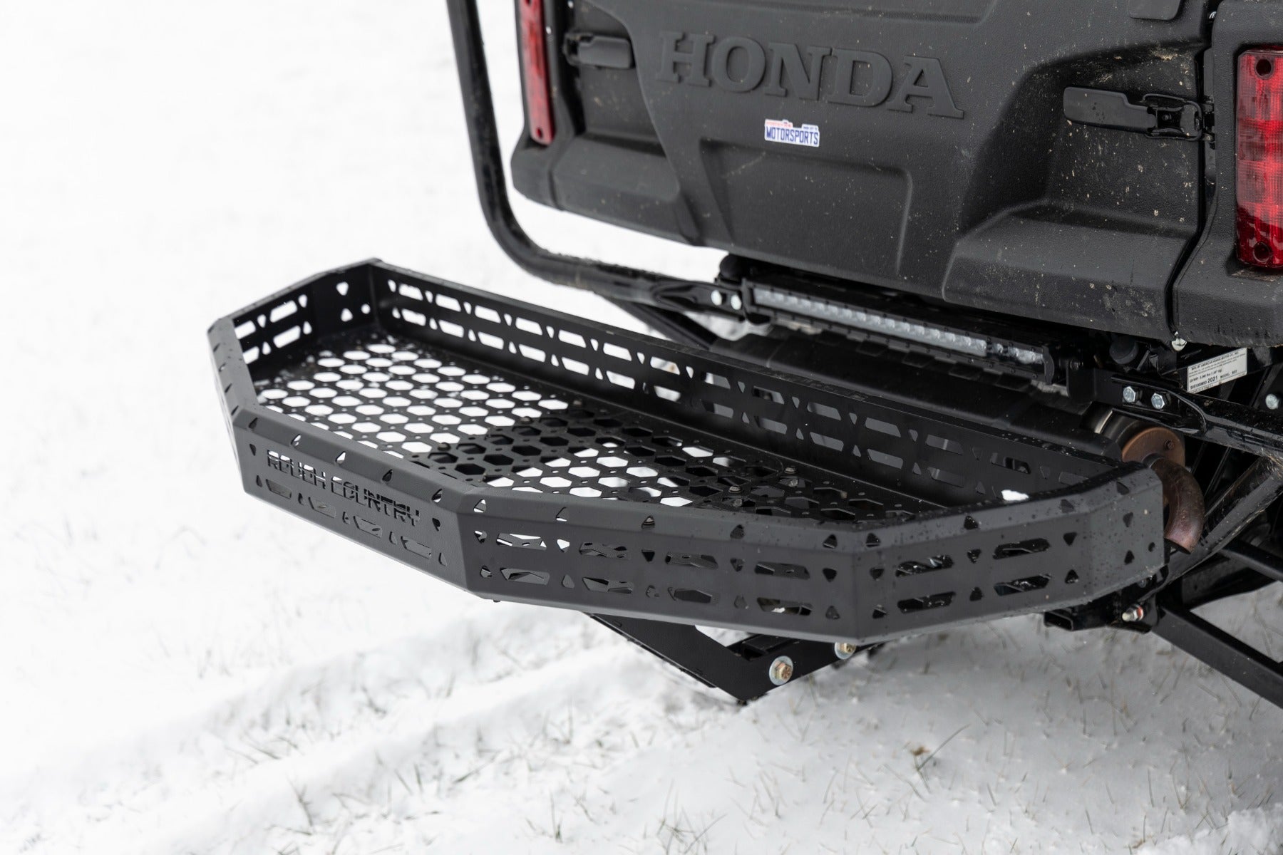 Rough Country hitch rack installed