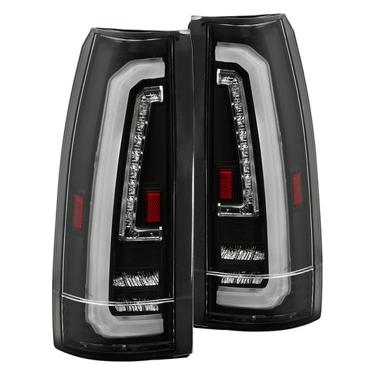 Akkon LED Tail Lights with DRL Light Bar - Black - SKU 9052743