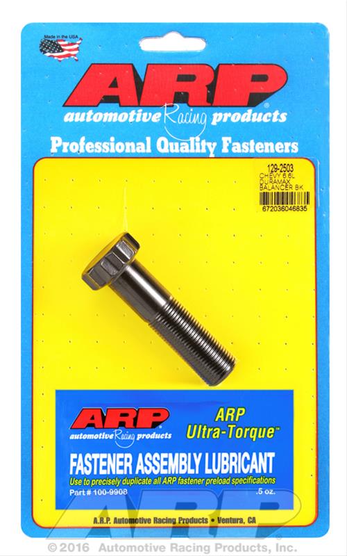 ARP 129-2503 Balancer Bolt Kit - 6.6L GM Duramax
