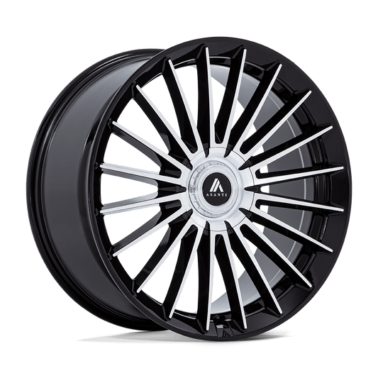 Asanti Black AB-048 Viceroy OBS 6-lug wheel for 1988-1999 Chevy/GMC C/K1500 trucks