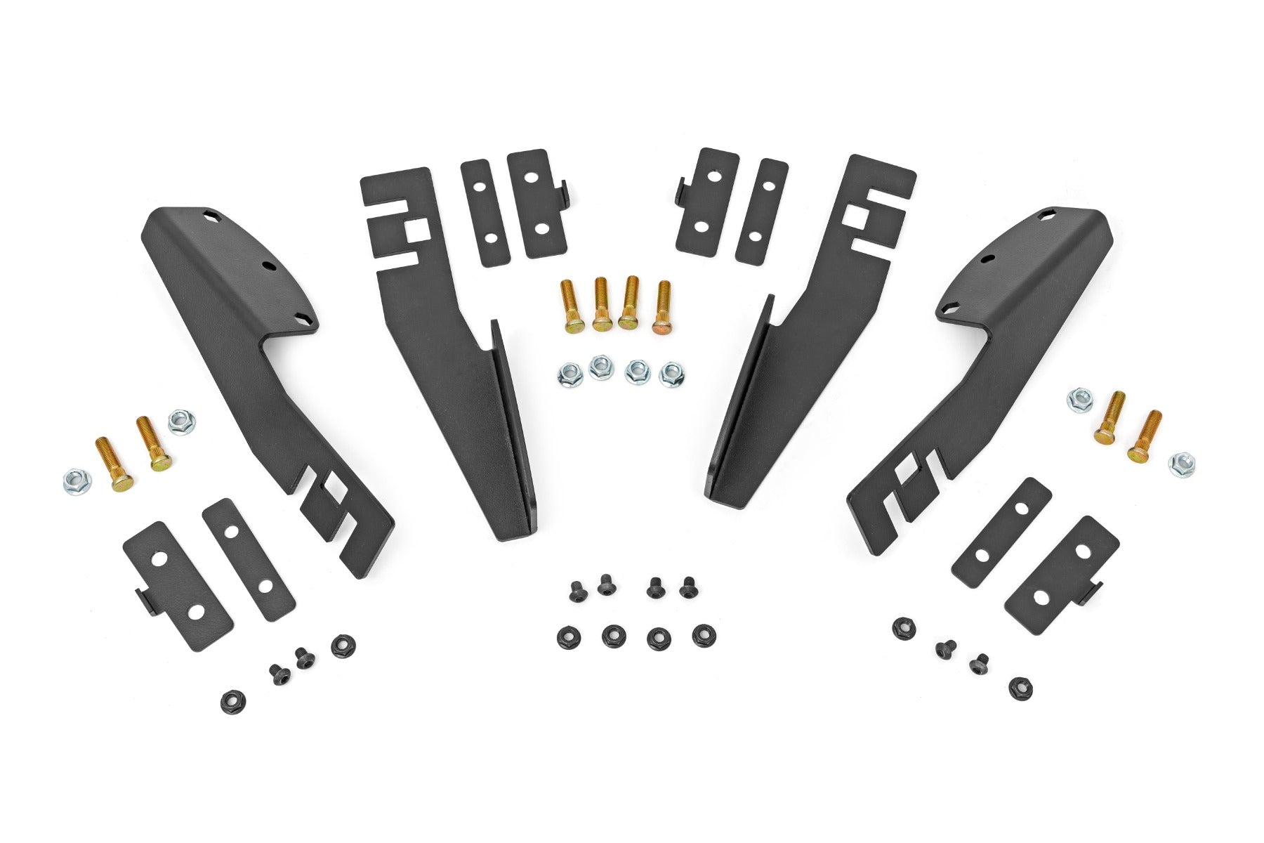 Rough Country bed rack T-rail mount detail