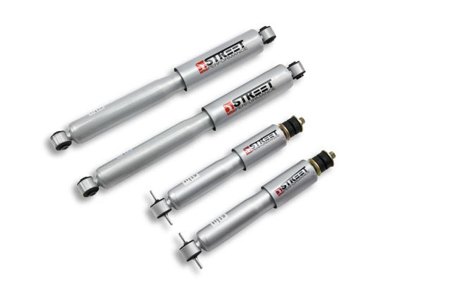 Belltech 2 inch front 4 inch rear Street Performance shock set for 1988-1998 Chevy GMC C1500 OBS truck