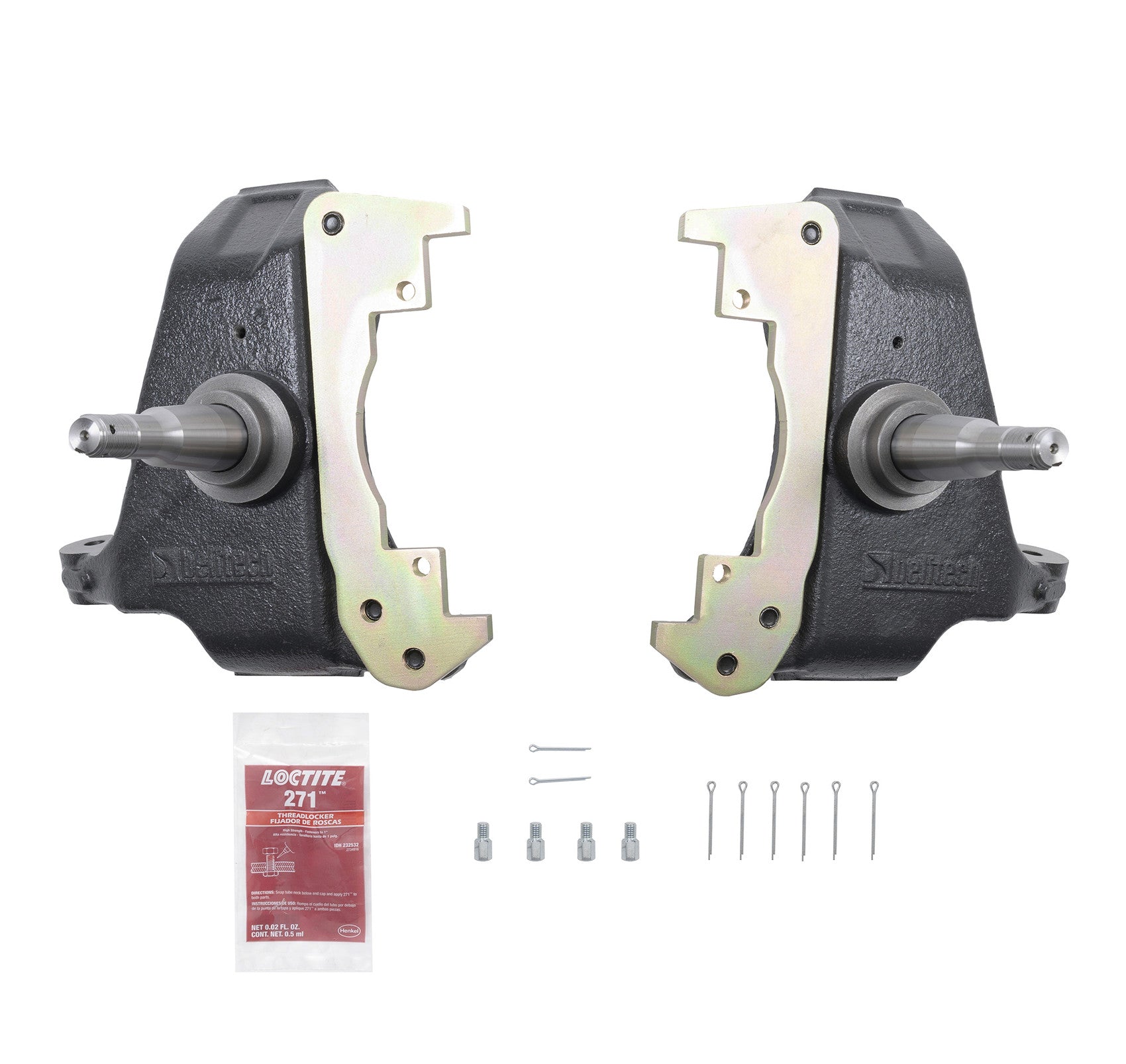 Belltech 3 inch dropped spindles for 1988-1998 Chevy GMC C1500 OBS pickup