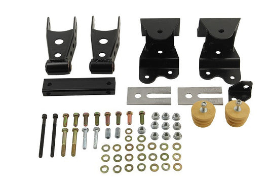 Belltech Ext Cab 4 inch rear shackle and hanger kit for 1988-1998 Chevy C1500