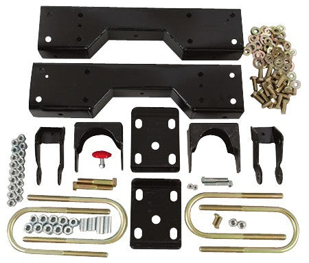 Belltech Std Cab Short Bed 2WD Rear 6 inch Drop Axle Flip Kit - 1988-1998 Chevy/GMC C2500