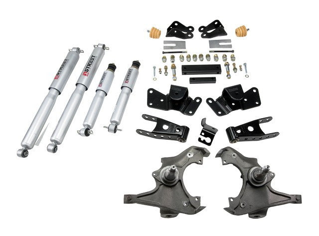 Belltech 3-4 Drop Kit C3500 Street Performance shocks option