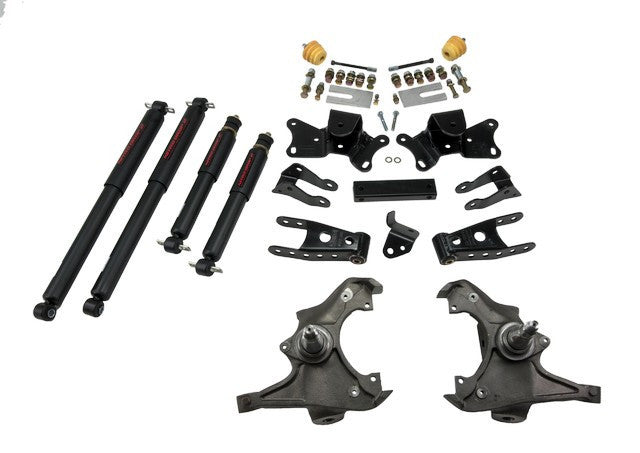 Belltech 3-4 Drop Kit C3500 Nitro Drop shocks option