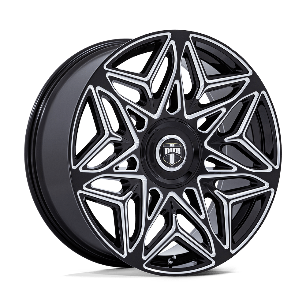 DUB Anomaly Wheel - Gloss Black Milled