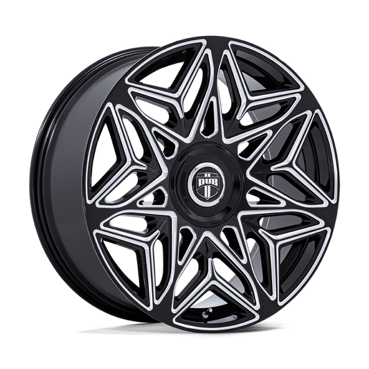 DUB Anomaly Wheel - Gloss Black Milled
