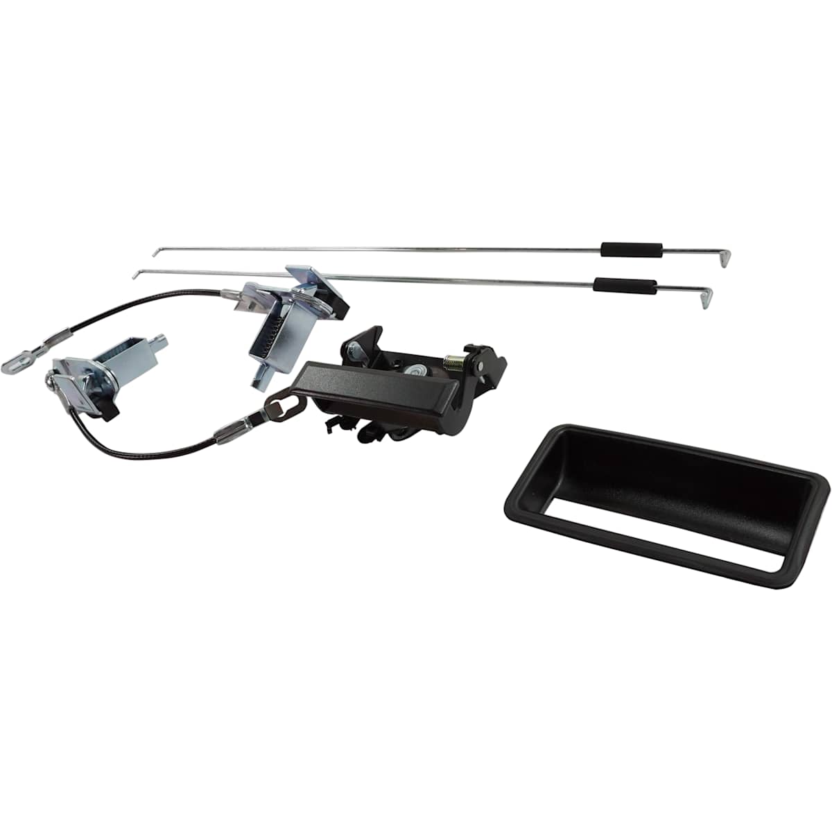 Tailgate lock kit detail view