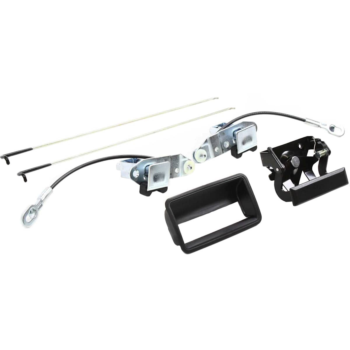 Tailgate lock set detail view