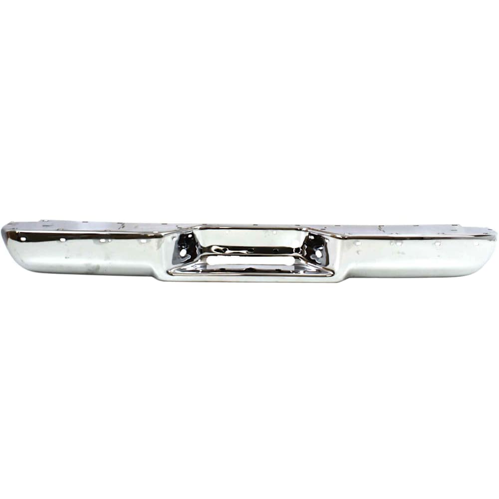 Chevy GMC C/K 1988-1998 chrome rear step bumper impact strip - view 1