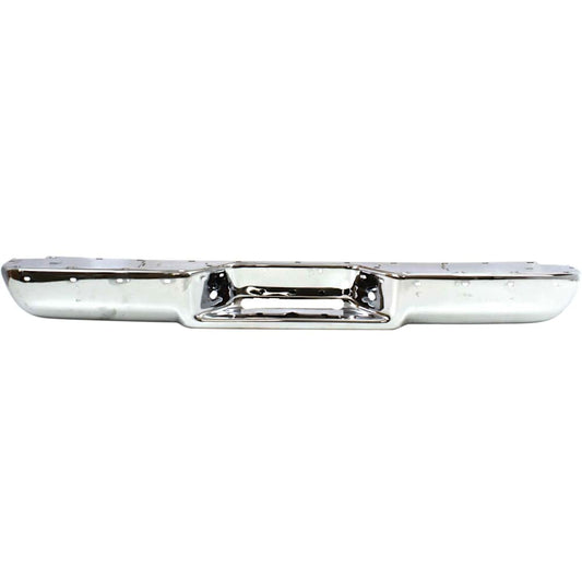 Chevy GMC C/K 1988-1998 chrome rear step bumper impact strip - view 1