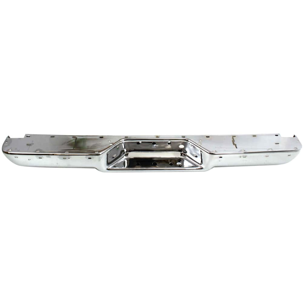 Chevy GMC C/K 1988-1998 chrome rear step bumper impact strip - view 5