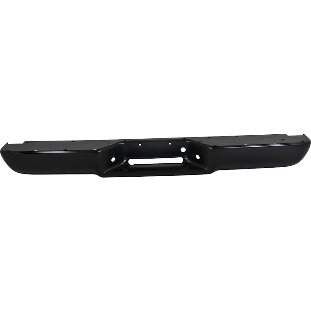 1988-2000 Chevy/GMC C/K Series Step Bumper Face Bar Only - Powdercoated Black, Fleetside