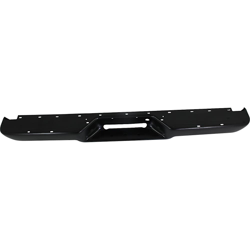 1988-2000 Chevy/GMC C/K Series Step Bumper Face Bar Only - Powdercoated Black, Fleetside