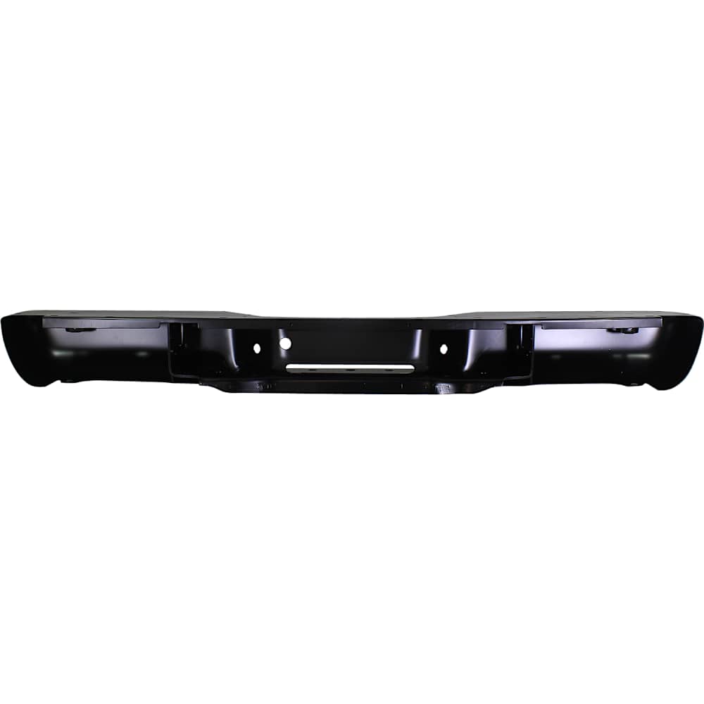 1988-2000 Chevy/GMC C/K Series Step Bumper Face Bar Only - Powdercoated Black, Fleetside