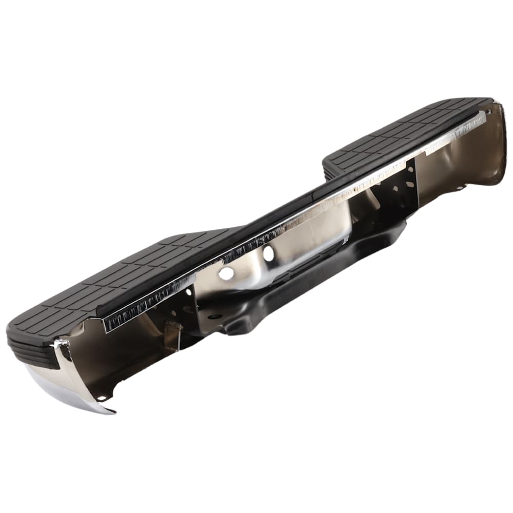 Chevy Suburban GMC Tahoe Yukon 1992-1998 chrome rear step bumper - view 4