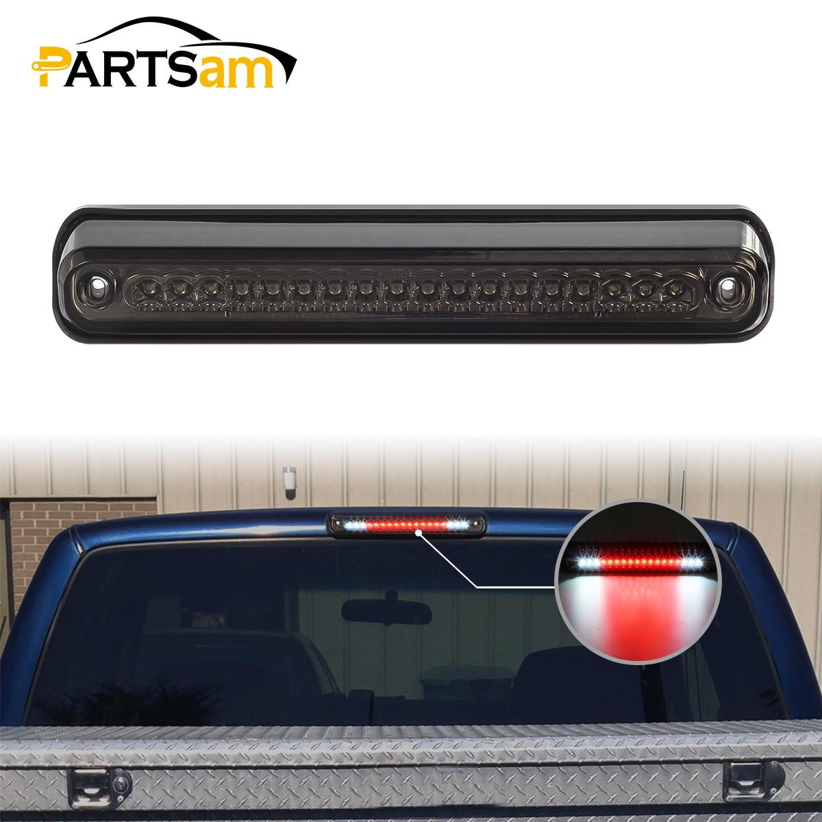 Partsam Smoke 3rd Brake Light for 1988-1998 OBS Silverado Sierra C/K - angle