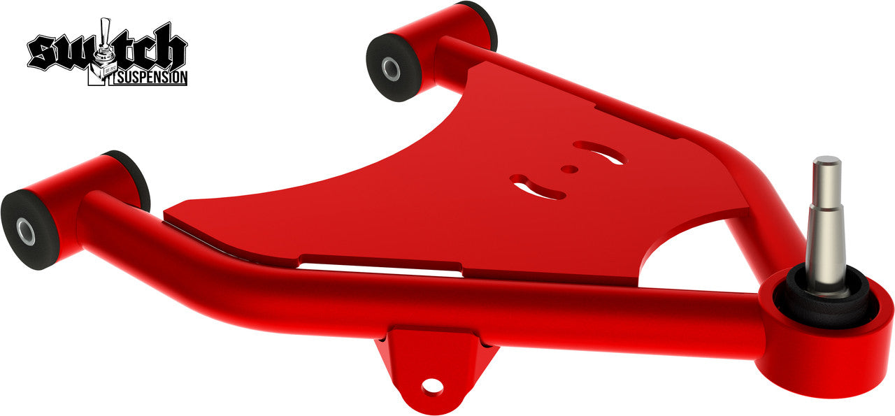 Choppin Block tubular lower control arms for 1988-1998 Chevy C1500 2WD air suspension