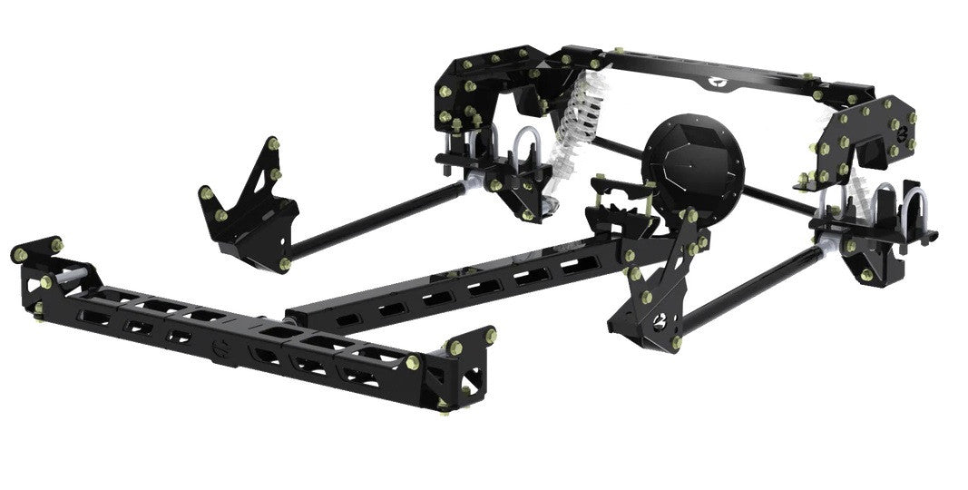 Choppin Block performance torque arm rear suspension system for 1988-1998 Chevy GMC C1500 OBS truck