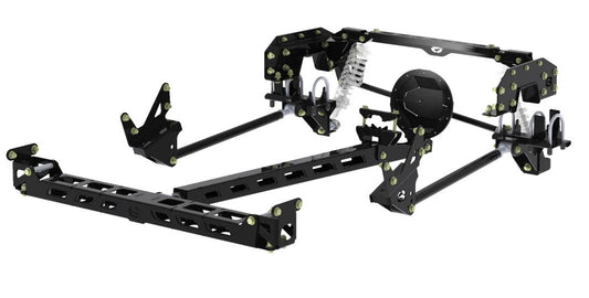 Choppin Block performance torque arm rear suspension system for 1988-1998 Chevy GMC C1500 OBS truck