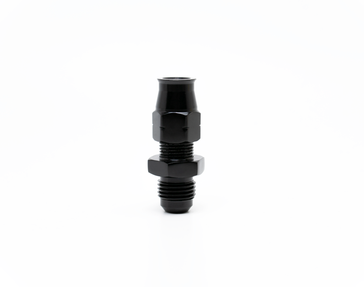 -06 AN Male to 5/16in Tube Compression Fitting Black