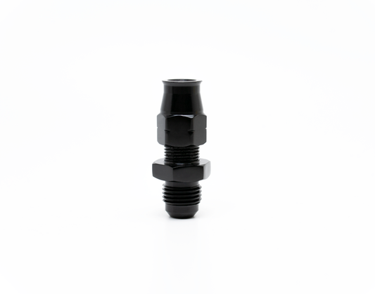 -06 AN Male to 5/16in Tube Compression Fitting Black