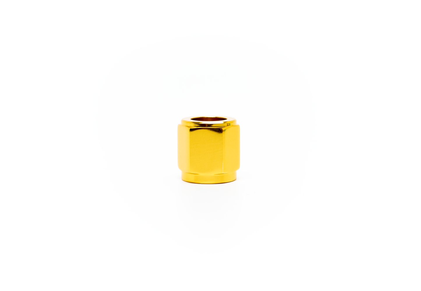 -03 AN Fitting 3/16in Tube Nut Gold