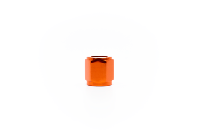 -03 AN Fitting 3/16in Tube Nut Orange