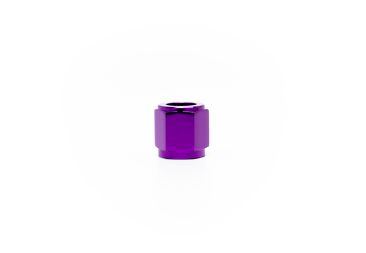 -04 AN Fitting 1/4in Tube Nut Purple