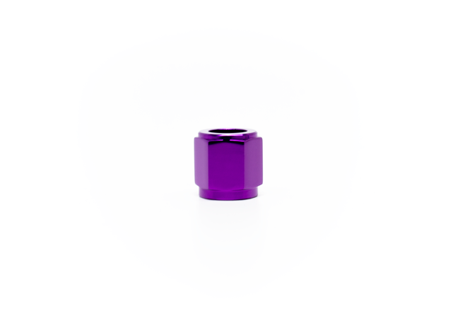 -03 AN Fitting 3/16in Tube Nut Purple