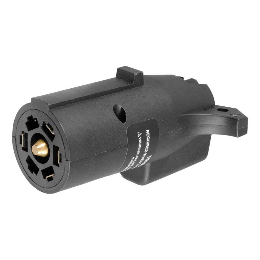 7-Way RV to 4-Way/5-Way Flat Adapter