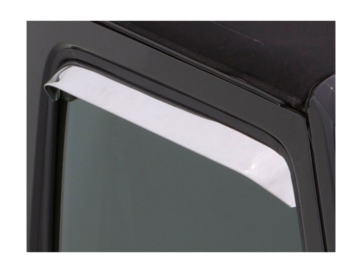 AVS Stainless Ventshade Window Deflectors-2door