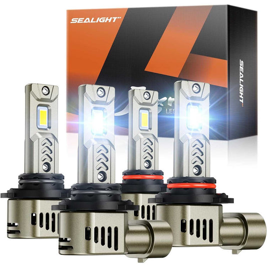 Sealight L2S LED Headlight Bulbs (9005/9006 Combo)