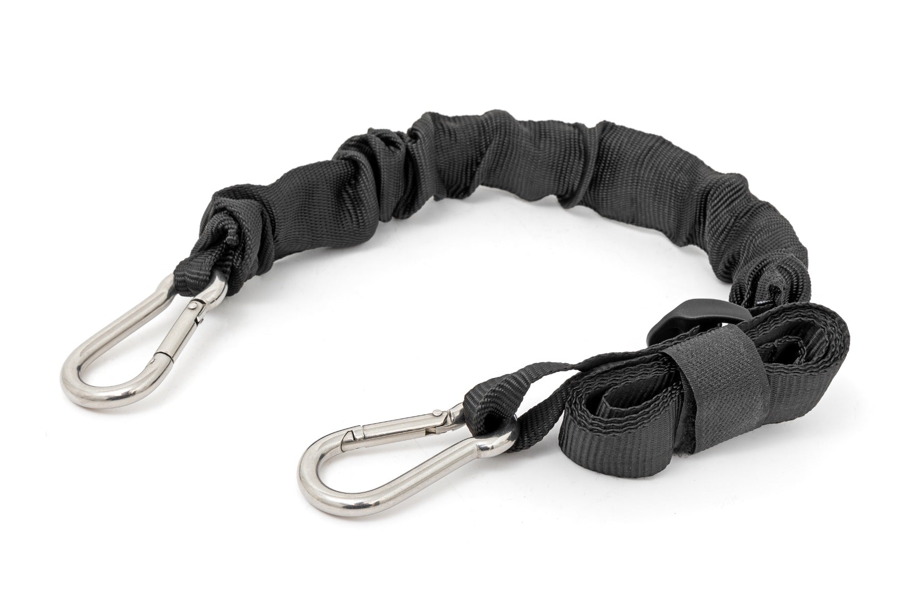 Rough Country elastic strap carabiner detail