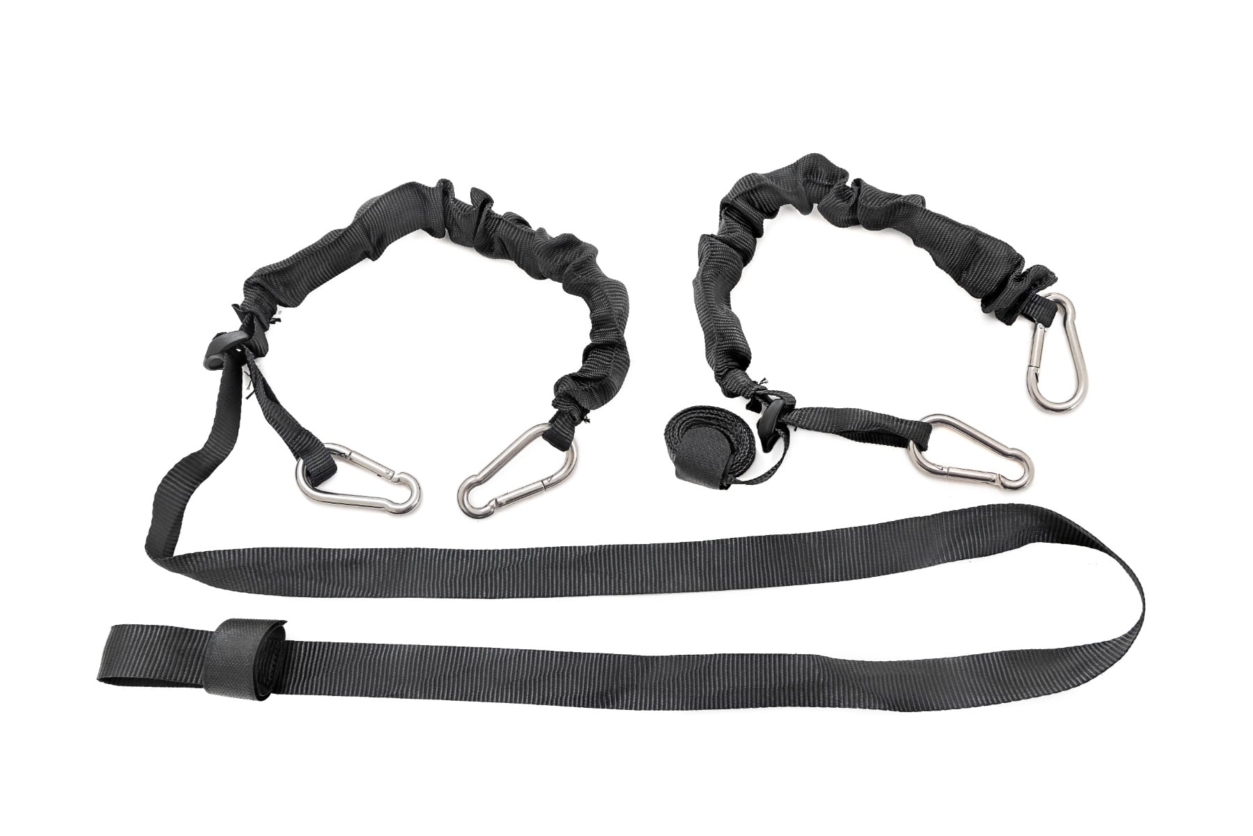 Rough Country elastic straps with carabiner ends