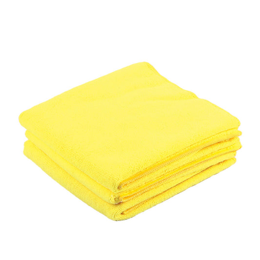3pc 16"x24" Professional Grade Microfiber Towels (Yellow)