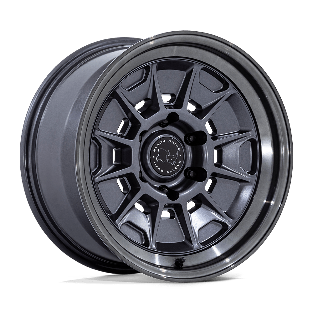 Black Rhino Mondo Matte Gunmetal w/ Gray Lip