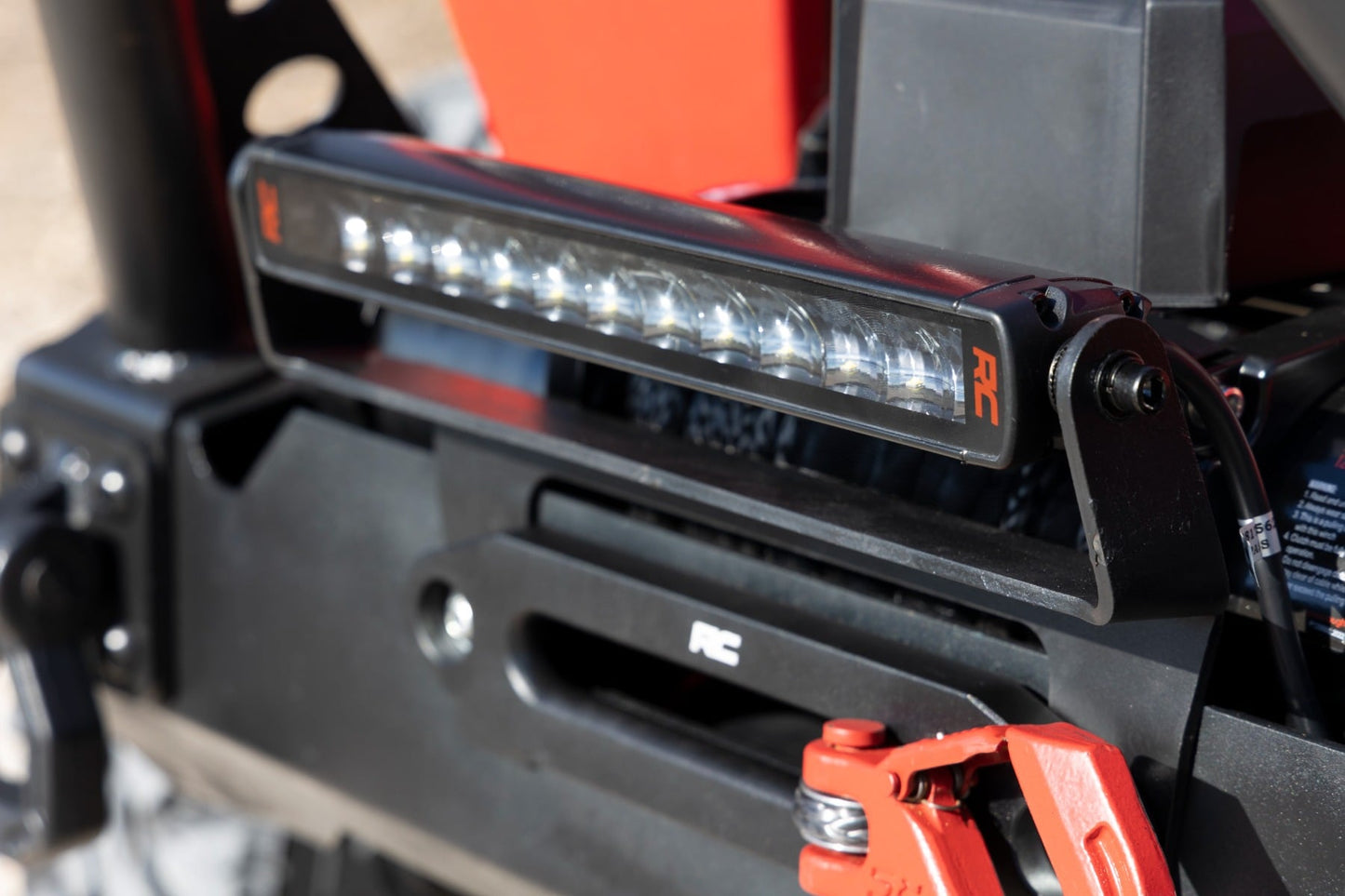 Rough Country 12 Inch Spectrum Series LED Light Bar - installed on truck
