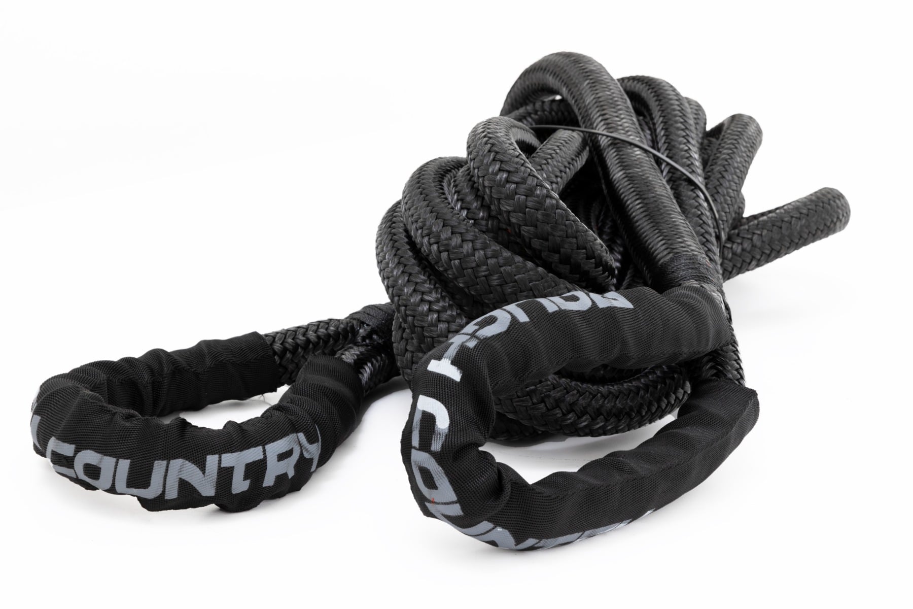 Rough Country kinetic recovery rope in use
