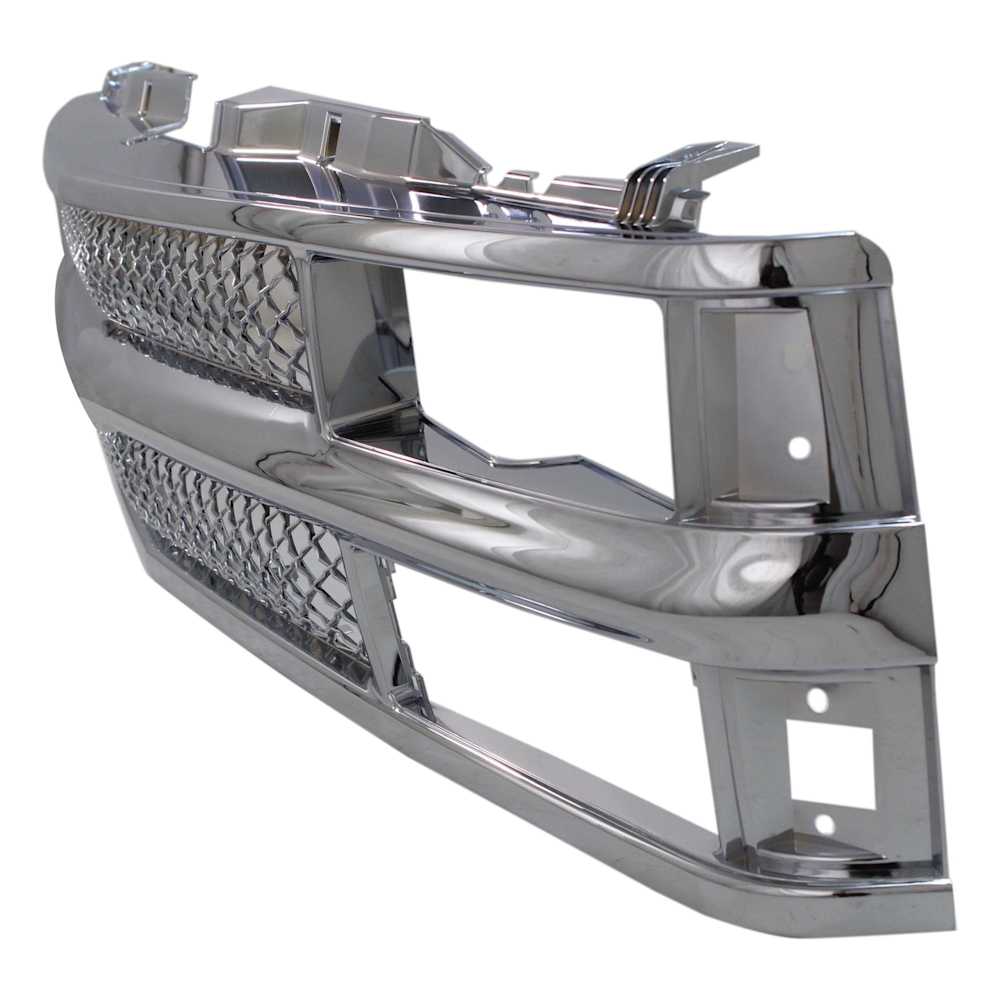 1994-1998 Chevy C/K pickup Suburban grille, side view