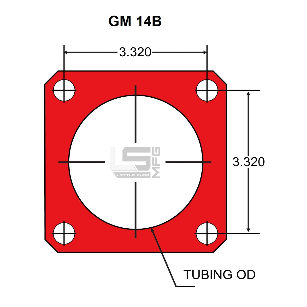 14 Bolt Axle Flange Identification Diagram