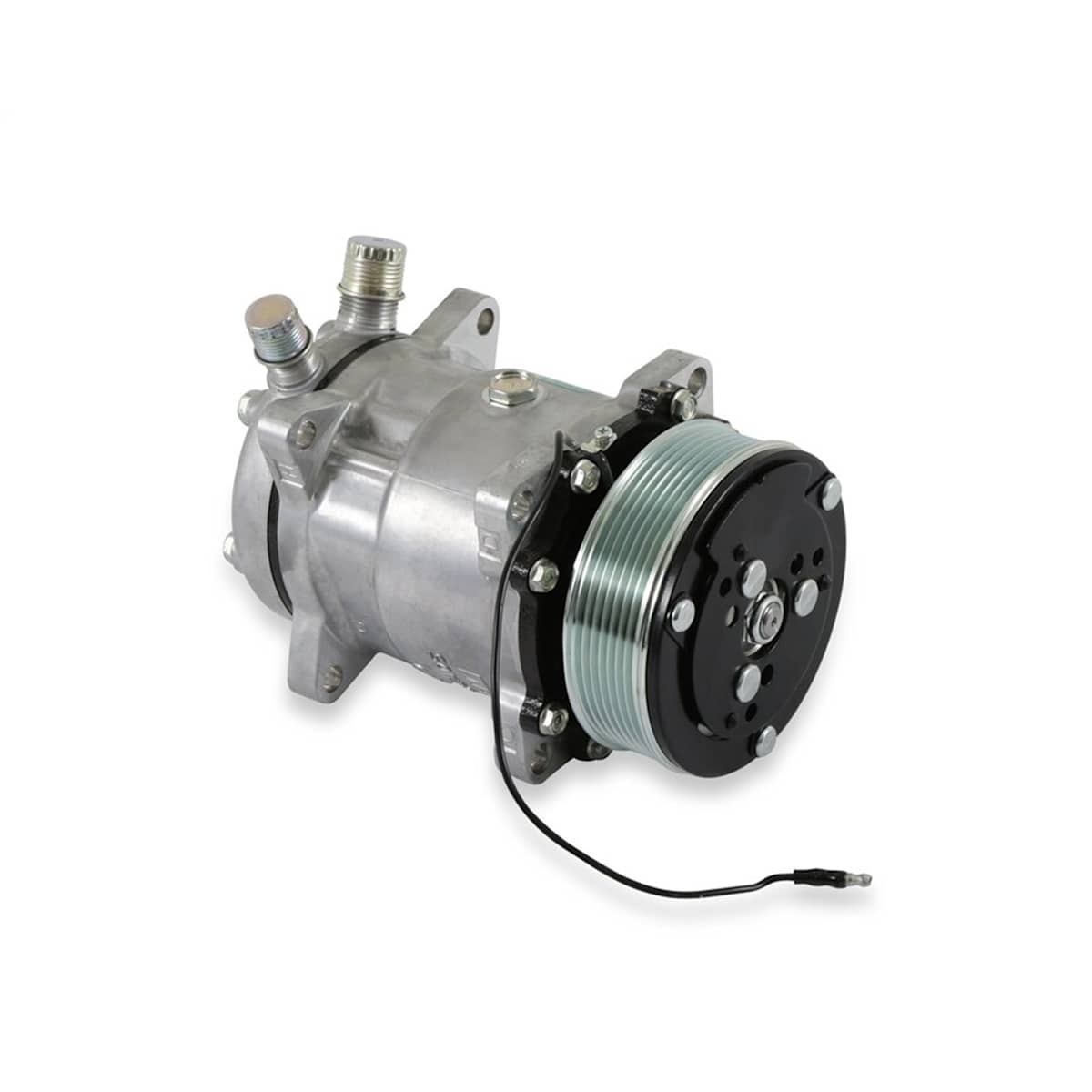 A/C compressor angle view