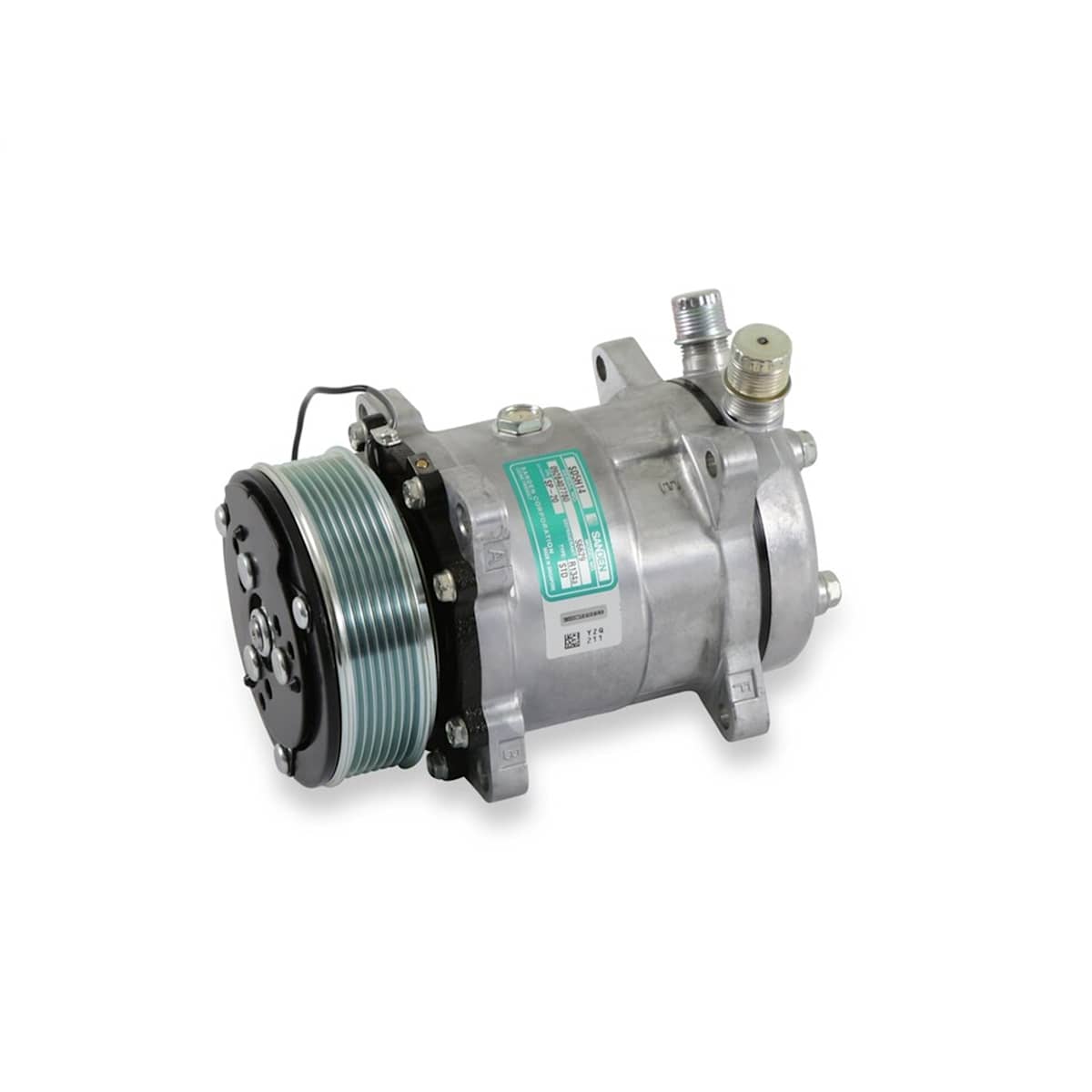 A/C compressor detail view